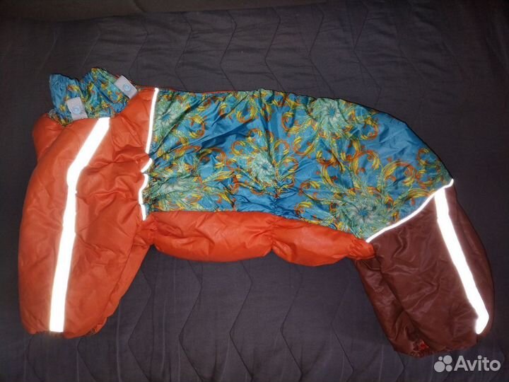 Зимний комбинезон для средней собаки