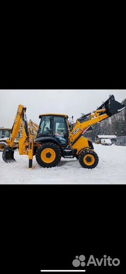 Аренда Экскаватора погрузчика JCB, уборка снега