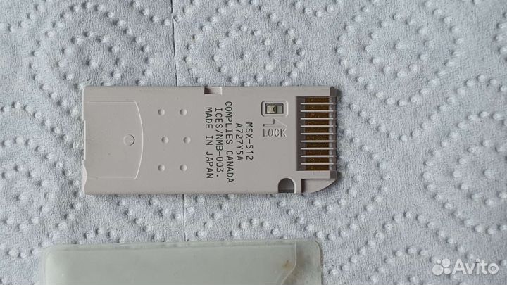 Карта памяти Sony MemoryStick Pro 512mb