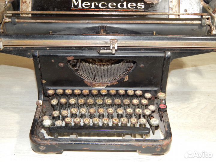 Печатная машинка мерседес 1925-1930 год mercedes