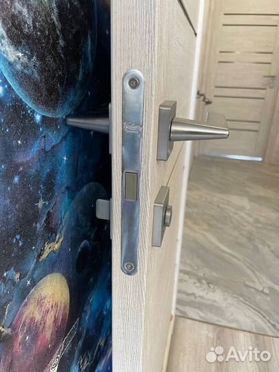 Межкомнатная дверь под ключ