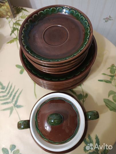 Чайный сервиз СССР керамика