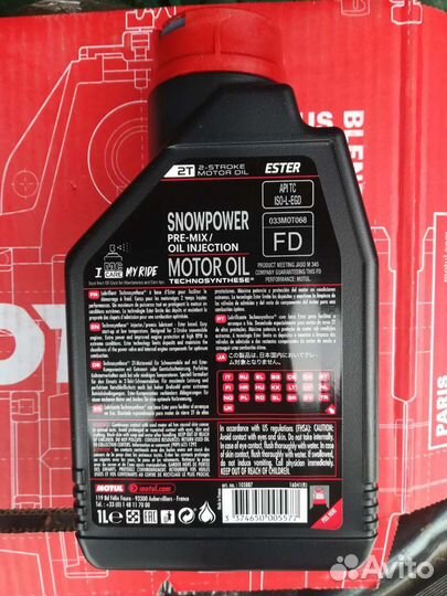 Motul snowpower 2t