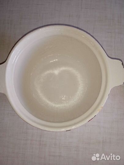 Кастрюля - казан чугунная эмалированная