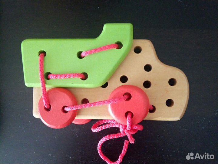 Деревянная шнуровка