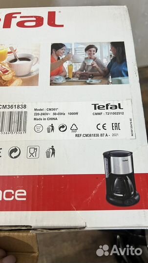 Кофеварка капельная tefal