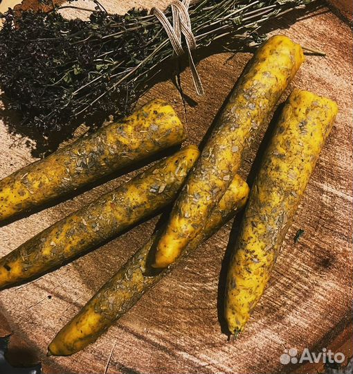 Свечи восковые ручной работы