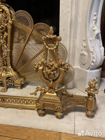 Дворцовый каминный экран 19 век, Юсуповский дворец