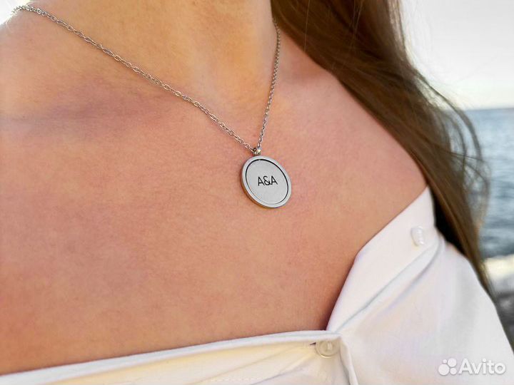 Подвеска с гравировкой