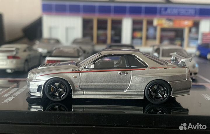 1/64 модель inno skyline gtr r34 nismo r-tune