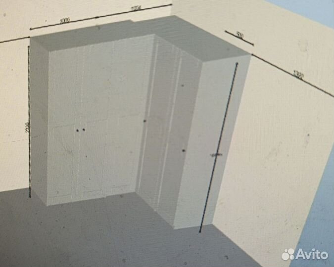 Шкаф Пакс IKEA угловая система хранения Макс