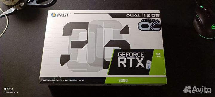 Видеокарта RTX 3060 12 gb Palit dual OC