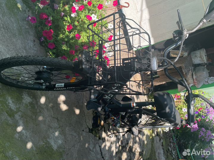 Электровелосипедgreen City e-alfa new