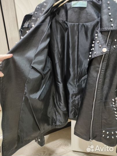 Куртка кожаная женская