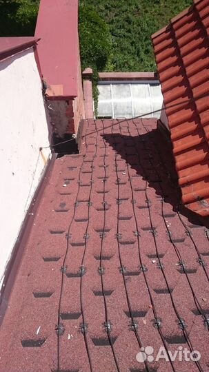 Обогрев кровли, обогрев желобов и водостоков