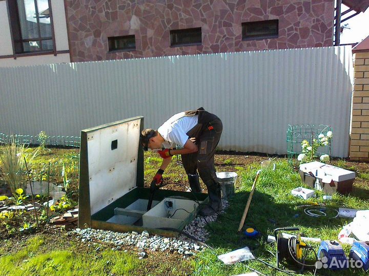 Септик для дома и дачи. Установка под ключ