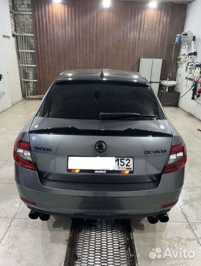 Спойлер Skoda octavia A7