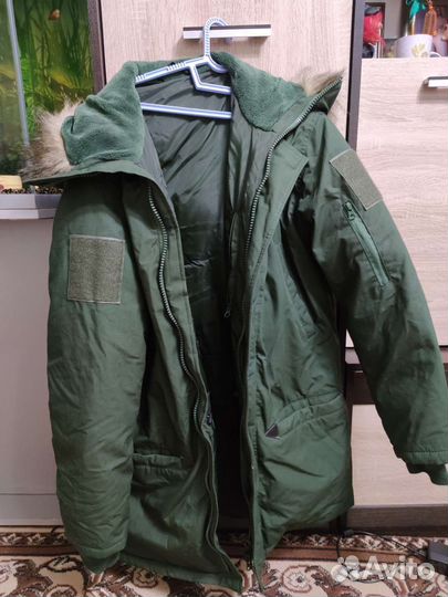 Военная зимняя куртка (Аляска) 46-48/3