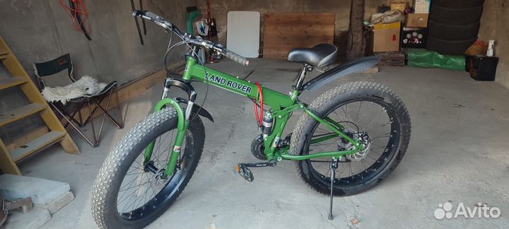 Велосипед горный, с большими колёсами