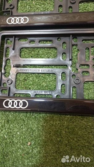 Рамки под номер передние Audi Q7