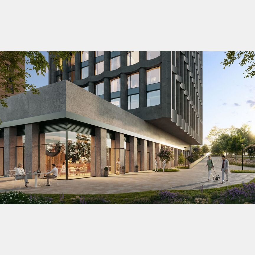 1-к. квартира, 36 м², 4/24 эт.