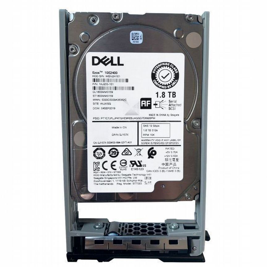 [JY57X] Жесткий Диск Dell 1,8tb Sas 2,5" Hdd Jy57x