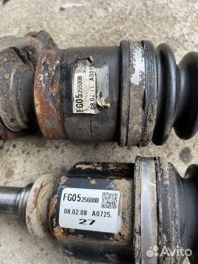 Мазда 3 бк привод левый 1,6 механика