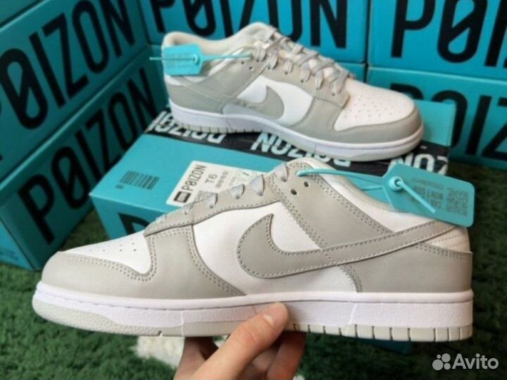 Кроссовки Nike sb dunk low grey fog