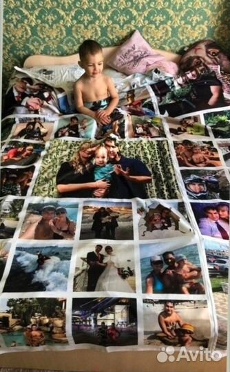 Плед с фото 150х200