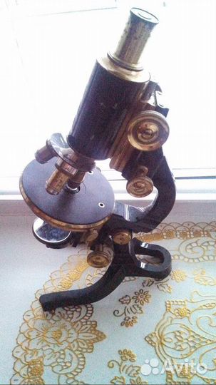 Микроскоп старинный