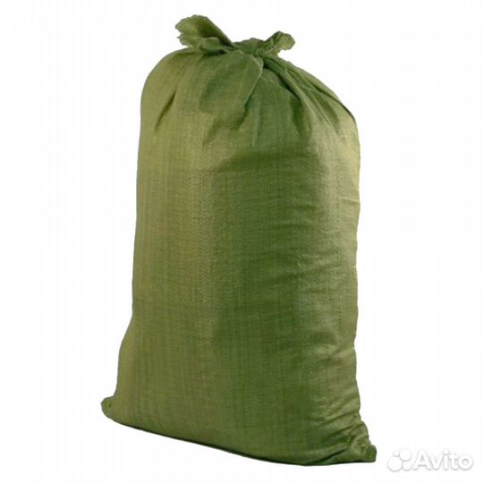 Мешок зеленый полипропиленовый