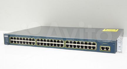 Коммутатор Cisco WS-C2950T-48-SI 48*FE 2*GE L2