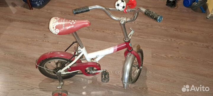 Детский трехколесный велосипед бу