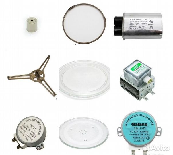 Запчасти для микроволновых печей