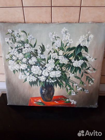 Картина маслом на холсте натюрморт 4050