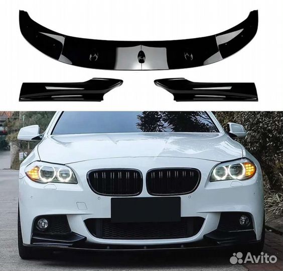 Сплиттер/ накладка на бампер BMW 5 f10
