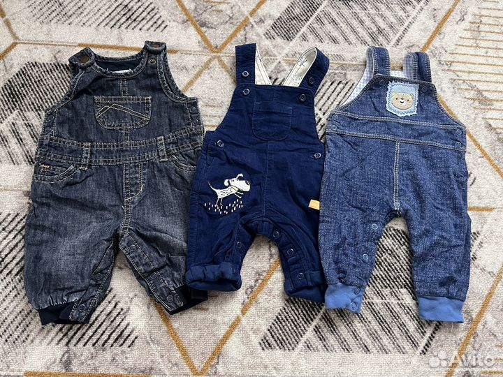 Большой пакет вещей на мальчика 46-62