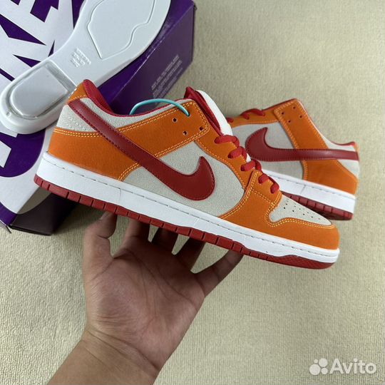 Кроссовки под заказ Nike SB Dunk Low Pro Dark Russ