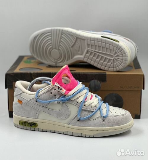 Кроссовки Nike SB dunk Low-White