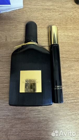 Tom ford black orchid parfum набор 50 + 10