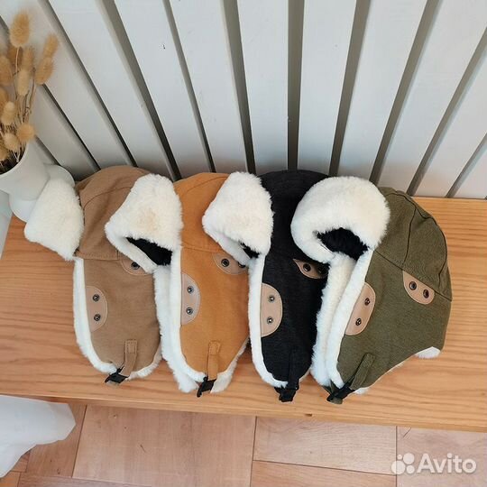 Зимняя шапка-ушанка