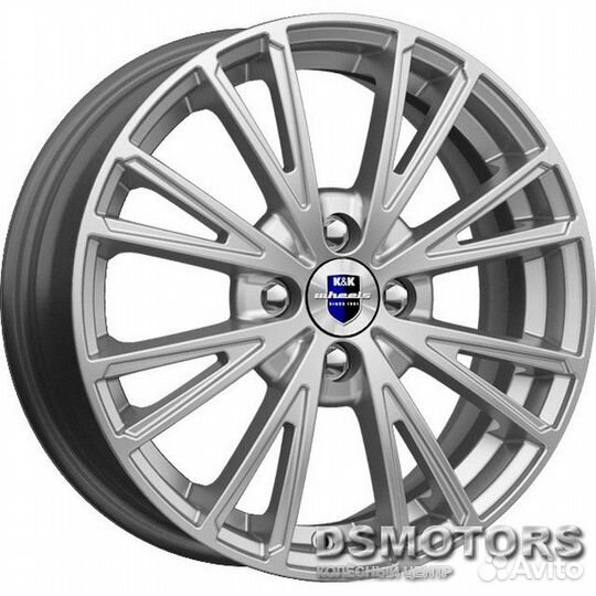 Диски Меандр 6.0/16 4x100 ET40 d67.1 дарк платинум