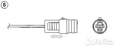 Кислородный датчик NGK №0154 OZA401-E56 0154 NGK