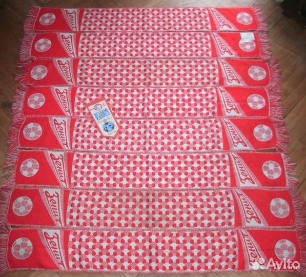 Первые шарфы Зенит СССР 1984 год раритет старинный