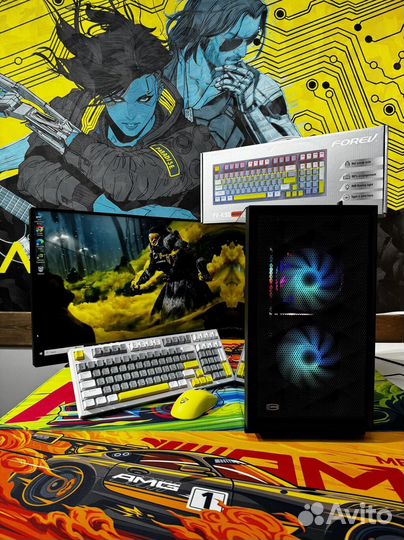 Игровой мощныц пк 16 ядер 32GB видеокарта 8GB