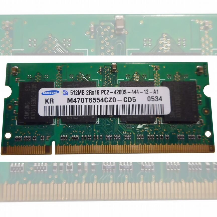 [M470T6554CZ0-CD5] Оперативная Память Samsung 512mb M470t6554cz0-Cd5