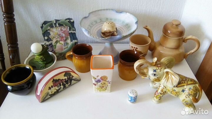 Набор цветной керамики