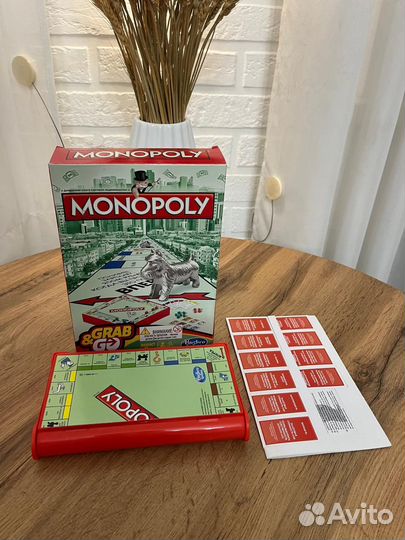 Игра настольная monopoly. Дорожный вариант