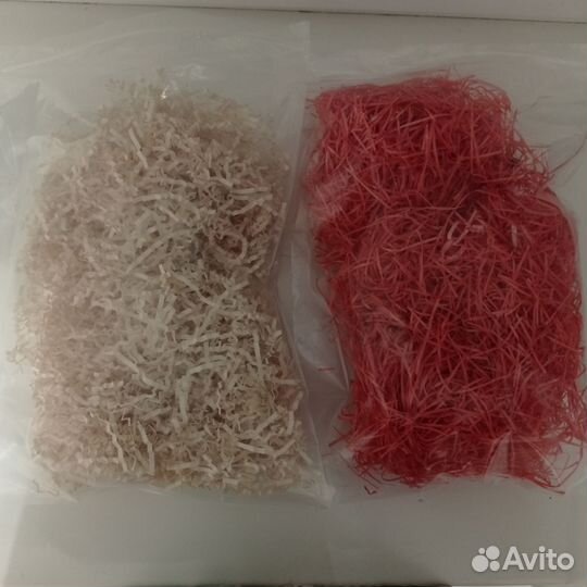 Бумажный крафт наполнитель для подарков и хранения