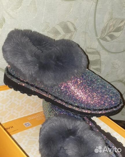 Угги женские натуральные 37 новые ботинки